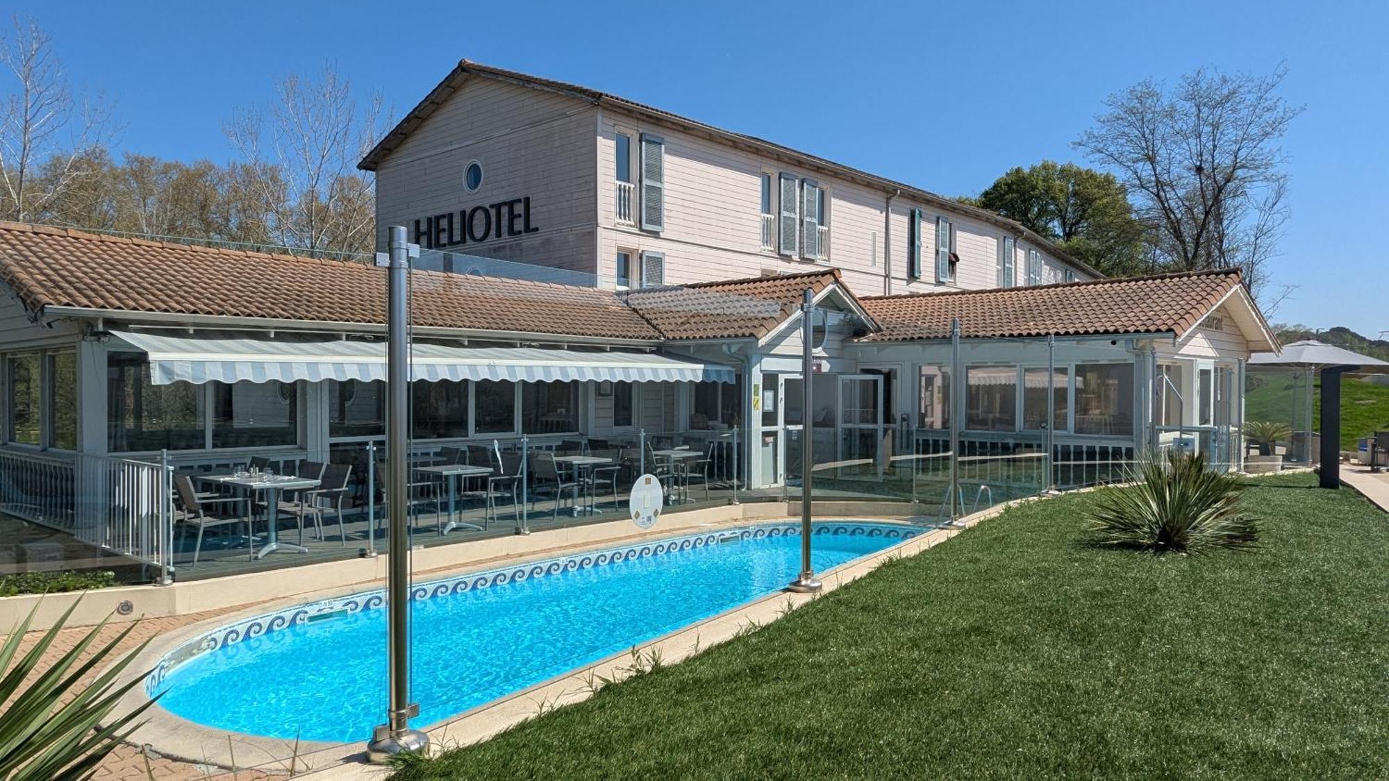 Hotel & Restaurant Heliotel Montferrier-sur-Lez Zewnętrze zdjęcie